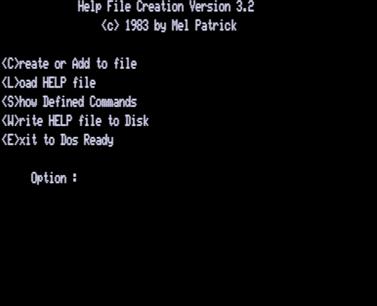 Screen shot